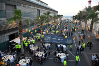 شاهد: تقرير لقناة رؤيا الفضائية "1500 يافاوي يفطرون على شاطئ يافا"